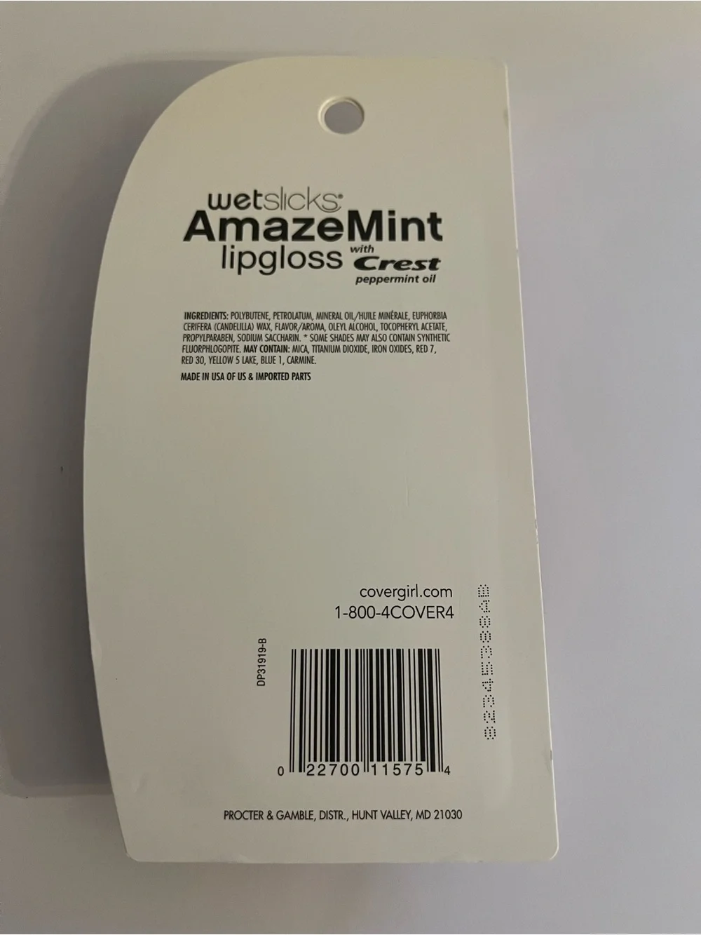 COVERGIRL Wetslicks Amazemint Lip Gloss 640 Freedom Of Peach 2Pack sealed NOS